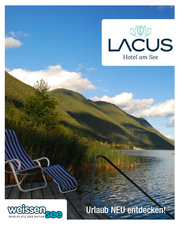 LACUS - Hotel am See | Wanderurlaub Family-Hotel Weißensee Kärnten